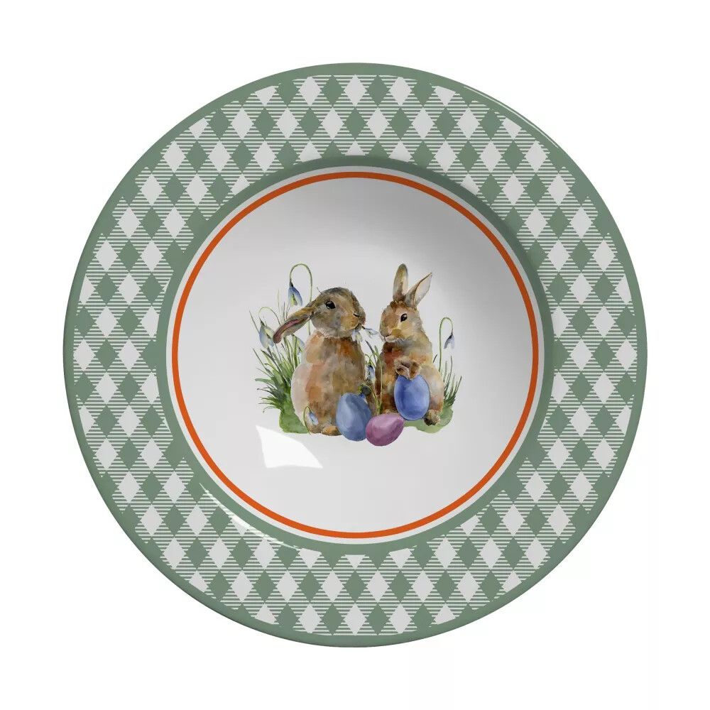 Plato Hondo Bunny Set x 6 pzas.