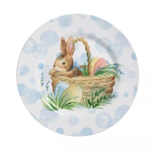 Plato Postre Rabbits B Set x 6 pzas.