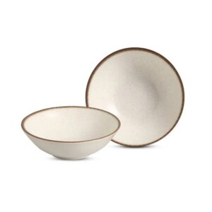 Bowl Vanilla Set x 6 pzas.