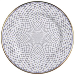 Plato Sitio Acanthus Azul Set x 2 pzas.