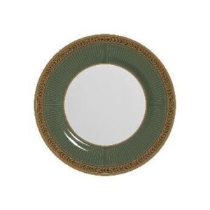 Plato Postre Celebrate Verde Set x 6 pzas.