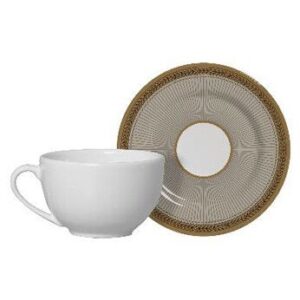 Taza Té c/ plato Celebrate Fendi Set x 6 pzas.