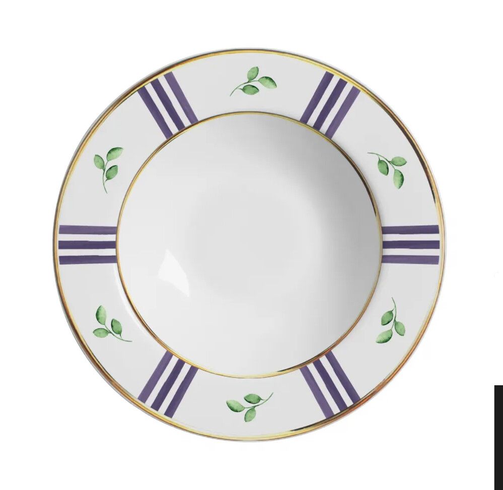 Plato Hondo Fall Set x 6 pzas.
