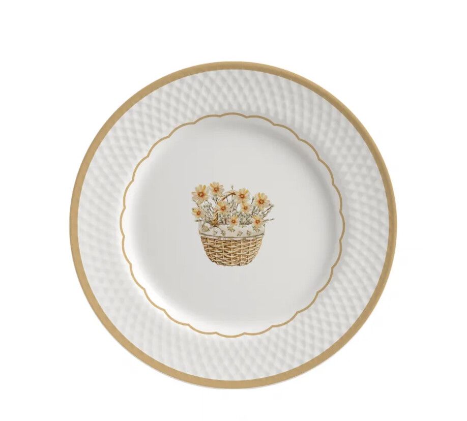 Plato Postre Hupper Set x 6 pzas.
