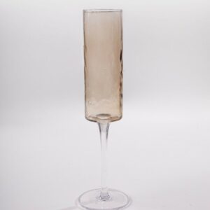 Copa de Champagne Martele Marron Set x 6 pzas.