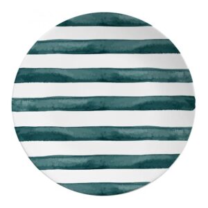 Plato Principal Green Trace Matte Set x6 pzas