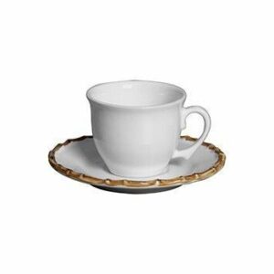 Set Taza de Te c/platillo Bambu Set x6