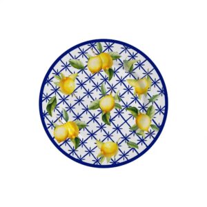 Plato Postre Limone Set x6 Pzas