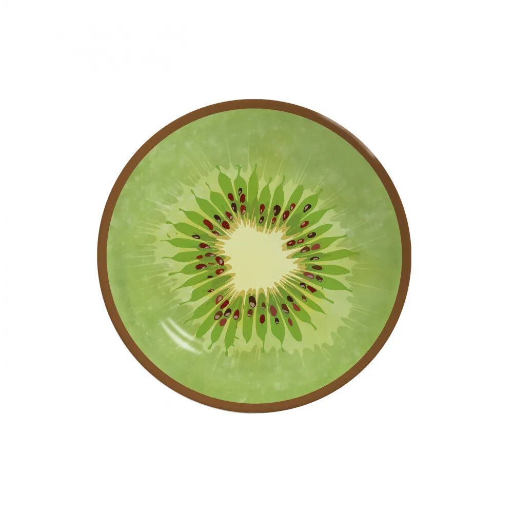 Plato Postre Kiwi Set x6 Pzas