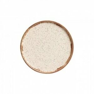 Plato Postre Colors Blanco Set x6 Pzas