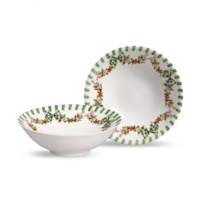 Bowl Noche Feliz B Verde Set x6 Pzas
